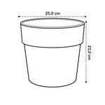 vibia straight rond 25cm antraciet